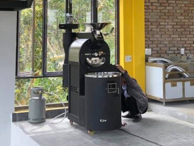 Máy rang cafe 5kg-mẻ