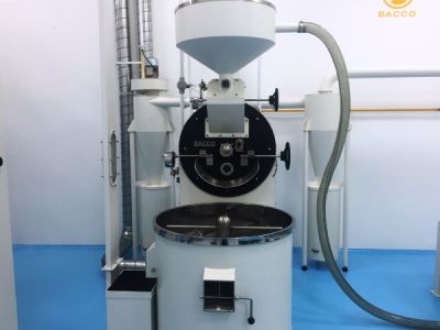 Máy rang cafe 15kg-mẻ